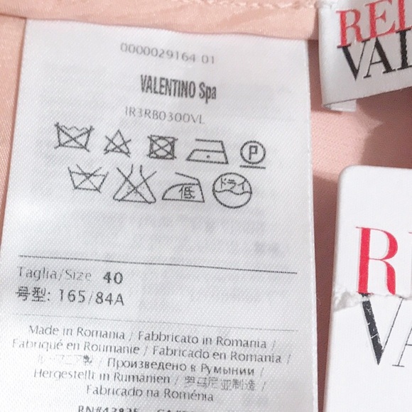 NWT 40 (Euro) RED Valentino Straight-Leg Pants - Picture 6 of 7